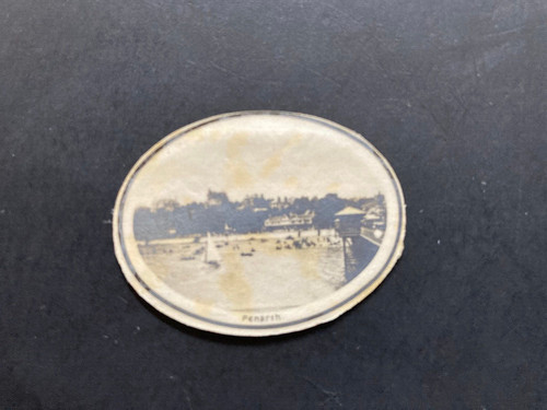 Penarth miniature oval print