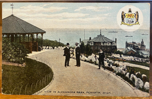 Welsh postcard view - welsh,